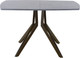 Миниатюра изображения товара Обеденный стол AMC Elite Е21(1200) D2 (коричневый/бетон чикаго светло-серый)