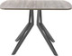 Миниатюра изображения товара Обеденный стол AMC Elite Е21(1200) D2 (графит/дуб уайт-ривер песочно-бежевый)