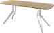 Миниатюра изображения товара Обеденный стол AMC Elite Е21(1200) D2 (серебро/дуб небраска натур)