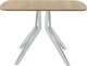 Миниатюра изображения товара Обеденный стол AMC Elite Е21(1200) D2 (серебро/дуб небраска натур)