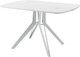 Миниатюра изображения товара Обеденный стол AMC Elite Е21(1200) D2 (серебро/мрамор кристалл)