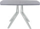Миниатюра изображения товара Обеденный стол AMC Elite Е21(1200) D2 (серебро/бетон чикаго светло-серый)