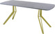 Миниатюра изображения товара Обеденный стол AMC Elite Е21(1200) D2 (золото/бетон чикаго светло-серый)