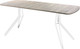 Миниатюра изображения товара Обеденный стол AMC Elite Е21(1100) D2 (белый/дуб уайт-ривер песочно-бежевый)
