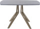 Миниатюра изображения товара Обеденный стол AMC Elite Е21(1100) D2 (капучино/бетон чикаго светло-серый)