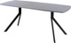 Миниатюра изображения товара Обеденный стол AMC Elite Е18(1200) D6 (черный/бетон чикаго светло-серый)