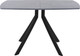 Миниатюра изображения товара Обеденный стол AMC Elite Е18(1200) D6 (черный/бетон чикаго светло-серый)