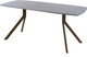 Миниатюра изображения товара Обеденный стол AMC Elite Е18(1200) D6 (коричневый/бетон чикаго светло-серый)