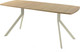 Миниатюра изображения товара Обеденный стол AMC Elite Е18(1200) D6 (бежевый/дуб небраска натур)