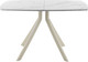Миниатюра изображения товара Обеденный стол AMC Elite Е18(1200) D6 (бежевый/мрамор кристалл)