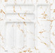 Миниатюра изображения товара Органайзер для столовых приборов AKS 500 Marble 435x430 (бело-золотой мрамор)