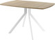 Миниатюра изображения товара Обеденный стол AMC Elite Е18(1200) D6 (белый/дуб небраска натур)