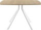 Миниатюра изображения товара Обеденный стол AMC Elite Е18(1200) D6 (белый/дуб небраска натур)