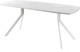 Миниатюра изображения товара Обеденный стол AMC Elite Е18(1200) D6 (белый/мрамор кристалл)
