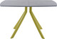 Миниатюра изображения товара Обеденный стол AMC Elite Е18(1200) D6 (золото/бетон чикаго светло-серый)