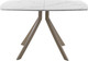 Миниатюра изображения товара Обеденный стол AMC Elite Е18(1200) D6 (капучино/мрамор кристалл)