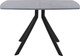 Миниатюра изображения товара Обеденный стол AMC Elite Е18(1100) D6 (черный/бетон чикаго светло-серый)