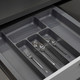 Миниатюра изображения товара Органайзер для столовых приборов AKS 500 Pixel 435x485 (серый)