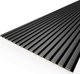 Миниатюра изображения товара Реечная панель STELLA Comfort De Luxe Black Lead (2780х600х9)