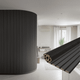 Миниатюра изображения товара Реечная панель STELLA Comfort De Luxe Black Lead (2780х600х9)