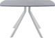 Миниатюра изображения товара Обеденный стол AMC Elite Е18(1100) D6 (серебро/бетон чикаго светло-серый)