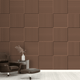 Миниатюра изображения товара Реечная панель STELLA Comfort De Luxe Terracotta (600х600х9)