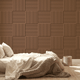 Миниатюра изображения товара Реечная панель STELLA Comfort De Luxe Terracotta (600х600х9)