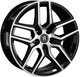 Миниатюра изображения товара Литой диск Replay LX134 18x8" 5x114.3мм DIA 60.1мм ET 30мм BKF