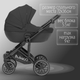 Миниатюра изображения товара Детская универсальная коляска Bubago Pellegrino 3в1 / BG 163-1 (черный)