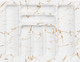 Миниатюра изображения товара Органайзер для столовых приборов AKS 600 Marble 540x430 (бело-золотой мрамор)