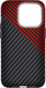 Миниатюра изображения товара Чехол-накладка Bingo Carbon для Apple iPhone 14 Pro (черный/красный)