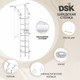 Миниатюра изображения товара Детский спортивный комплекс Romana DSK 6 / 11.21.7.06.410.03.04-24.2 (серый/серый)