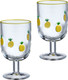 Миниатюра изображения товара Набор стаканов Lefard Fruity Pineapple 685-133 (2шт)