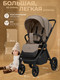 Миниатюра изображения товара Детская прогулочная коляска Sweet Baby SBL Elegante SM (бежевый)