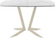 Миниатюра изображения товара Обеденный стол AMC Elite / Е19(1200) D6 (бежевый/мрамор кристалл)