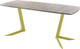 Миниатюра изображения товара Обеденный стол AMC Elite / Е19(1200) D6 (золото/дуб уайт-ривер песочно-бежевый)