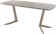Миниатюра изображения товара Обеденный стол AMC Elite / Е19(1200) D6 (капучино/дуб уайт-ривер песочно-бежевы)