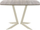Миниатюра изображения товара Обеденный стол AMC Elite / Е19(1100) D6 (бежевый/дуб уайт-ривер песочно-бежевый)