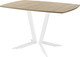 Миниатюра изображения товара Обеденный стол AMC Elite / Е19(1100) D6 (белый/дуб небраска натур)
