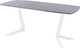 Миниатюра изображения товара Обеденный стол AMC Elite / Е19(1100) D6 (белый/бетон чикаго светло-серый)