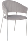Миниатюра изображения товара Стул Алвест AV 433 (светло-серый бархат H-09/белый)