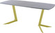 Миниатюра изображения товара Обеденный стол AMC Elite / Е19(1100) D6 (золото/бетон чикаго светло-серый)