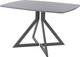 Миниатюра изображения товара Обеденный стол AMC Elite / Е20(1200) D6 (графит/бетон чикаго светло-серый)