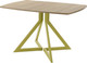 Миниатюра изображения товара Обеденный стол AMC Elite / Е20(1200) D6 (золото/дуб небраска натур)
