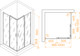 Миниатюра изображения товара Душевой уголок RGW PA-030 / 350803000-21