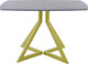 Миниатюра изображения товара Обеденный стол AMC Elite / Е20(1200) D6 (золото/бетон чикаго светло-серый)