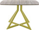 Миниатюра изображения товара Обеденный стол AMC Elite / Е20(1200) D6 (золото/дуб уайт-ривер песочно-бежевый)
