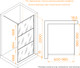 Миниатюра изображения товара Душевая стенка RGW WA-09B / 06100910-34