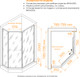 Миниатюра изображения товара Душевой уголок RGW SV-82Gr R / 33328282-2410R