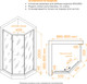 Миниатюра изображения товара Душевой уголок RGW SV-82 L / 33328299-31L